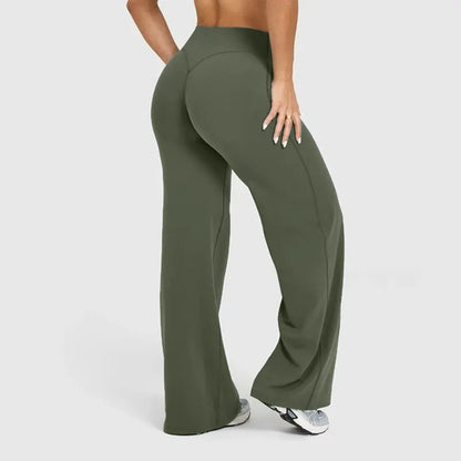 Zoelara Sculpting High-Waisted Straight-Leg Leggings