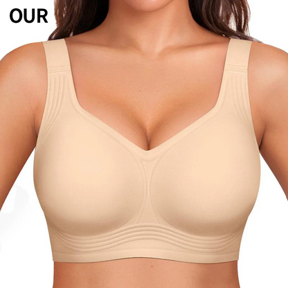Zoelara™ Seamless Deep-V Wireless Bra